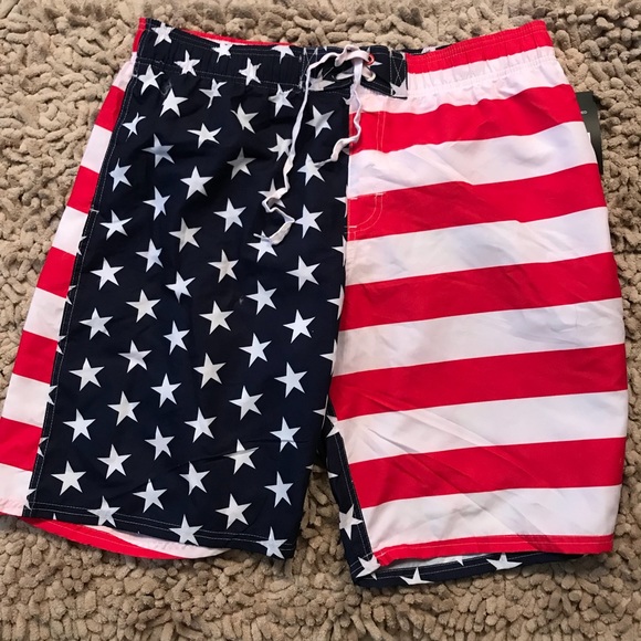 usa swim shorts